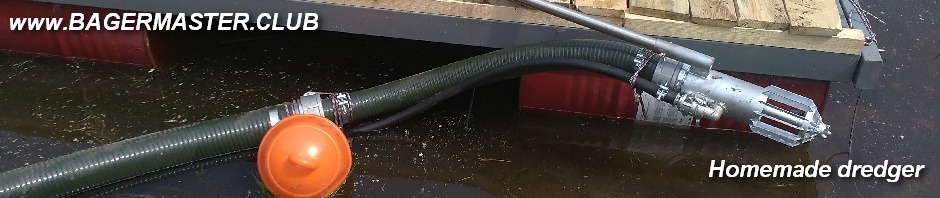Motor pumps for dredge